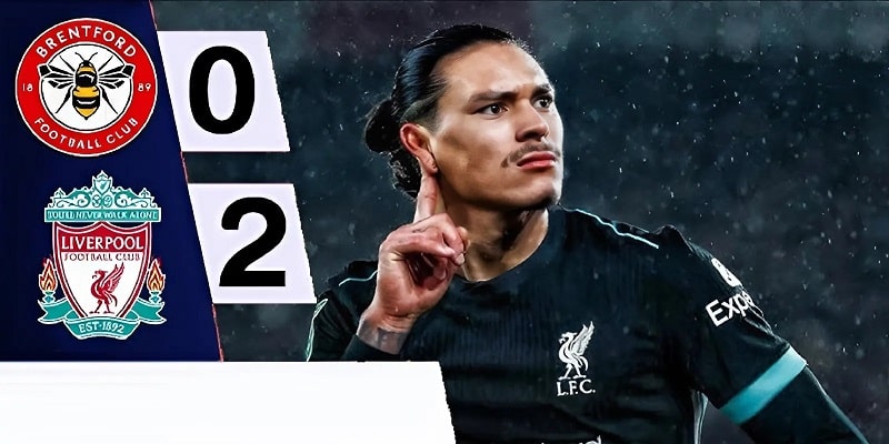 Kèo cược rung được NET88 phát hành ở trận Brentford vs Liverpool